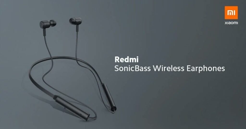 Xiaomi Redmi SonicBass Wireless Neckband Earphone: Representational Image