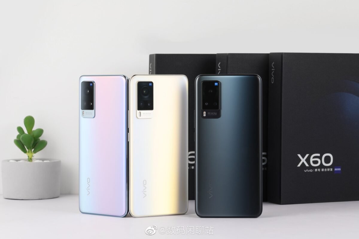 Pixel Shift technology on Vivo X60 series camera setup