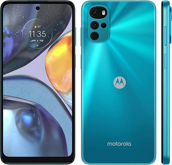 Moto G Series smartphone comes in three colour options, here you can see the Iceberg Blue colour option