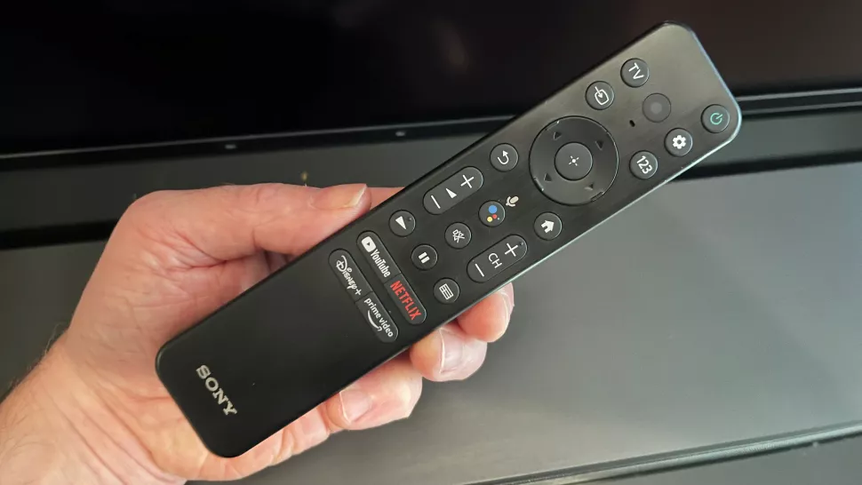 The Remote control for XR A80K OLED Smart TV models launched in global markets
