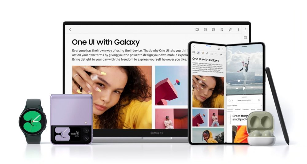 Both the foldable smartphone boots on the latest One UI 4.1.1 skin