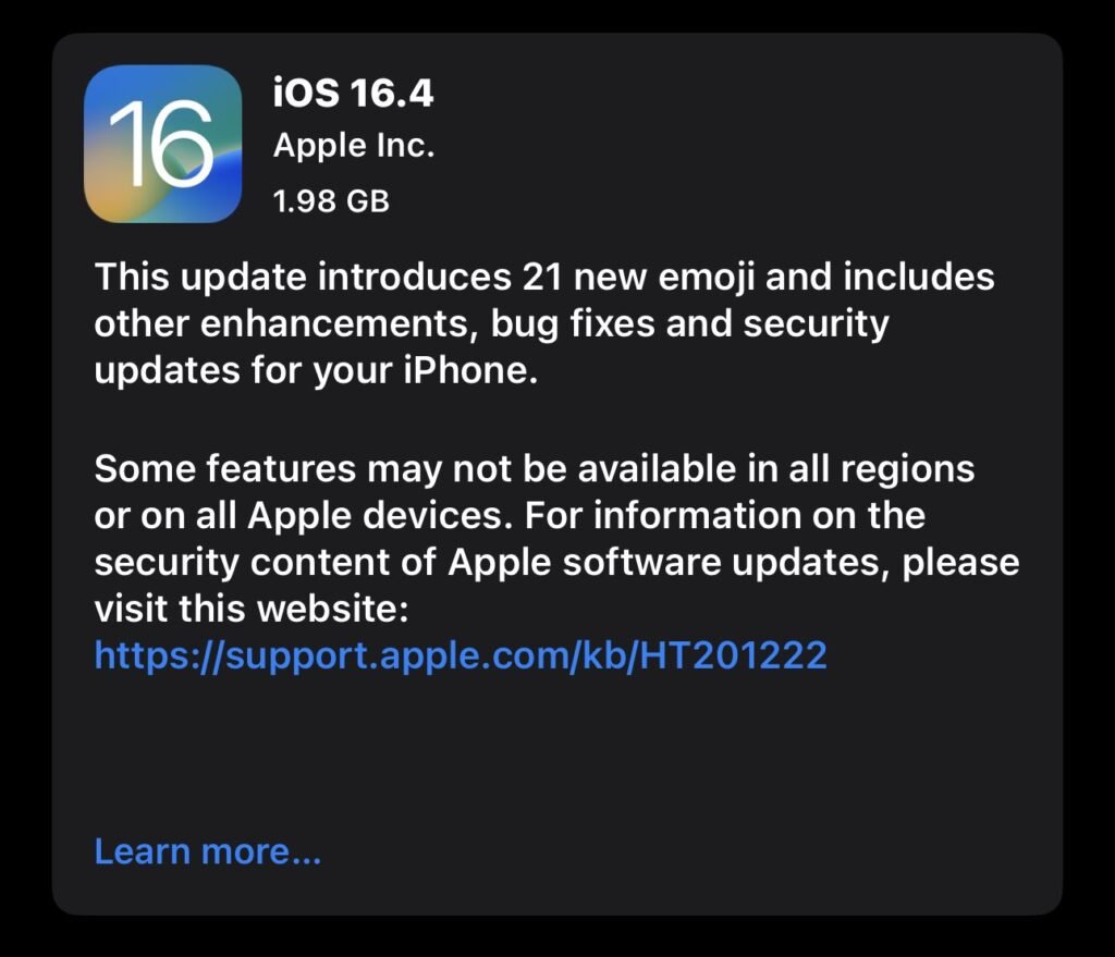 The latest iOS Update brings bug fixes and security updates for latest iPhone models starting from iPhone 6s