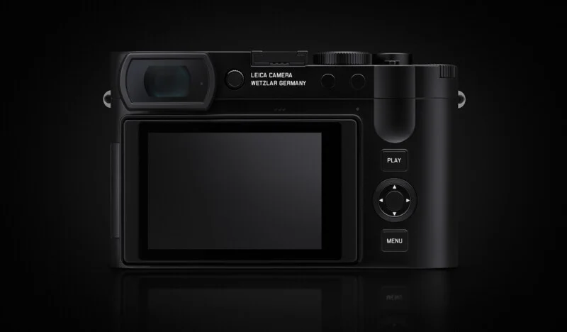 Leica Q3 Full-frame cam features an electronic viewfinder (EVF) with a resolution of 5.76 million dots