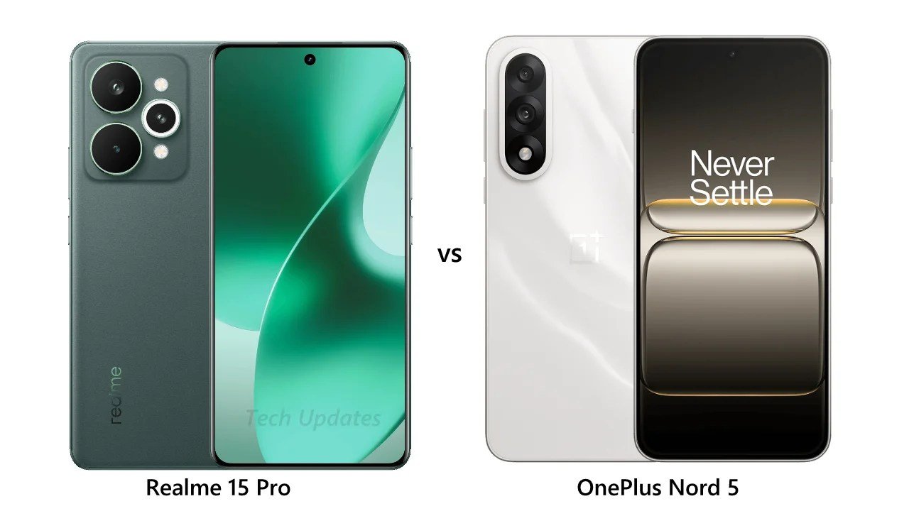 Realme 15 Pro vs OnePlus Nord 5