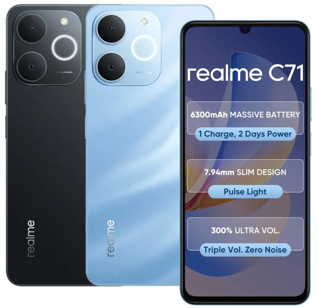 Gv48S_GXQAA9ONl Realme C71 Colour options available in India