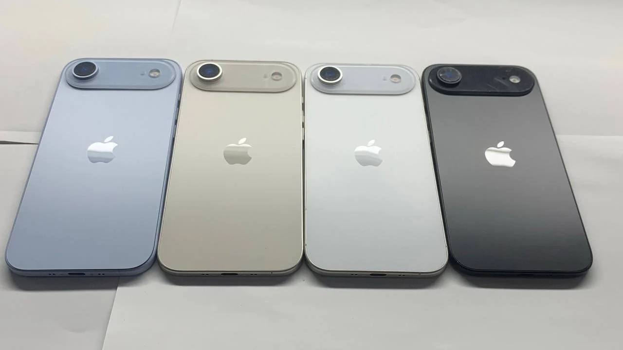 GxGqaS9XMAErob1 Apple iPhone 17 Air expected colour variants