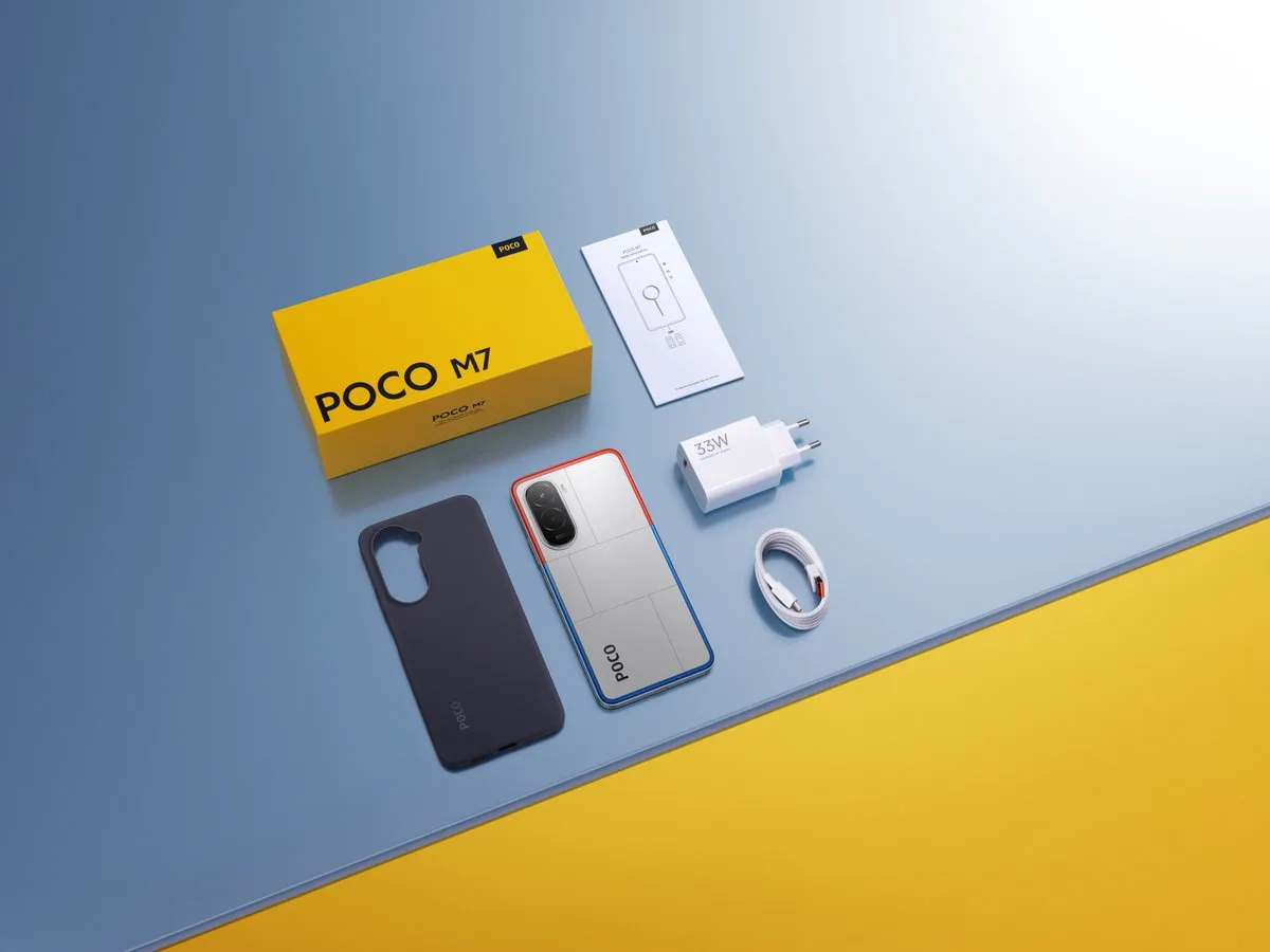 GySt_kia4AIszcI Poco M7 Plus 5G Smartphone with Retail box and other accessories