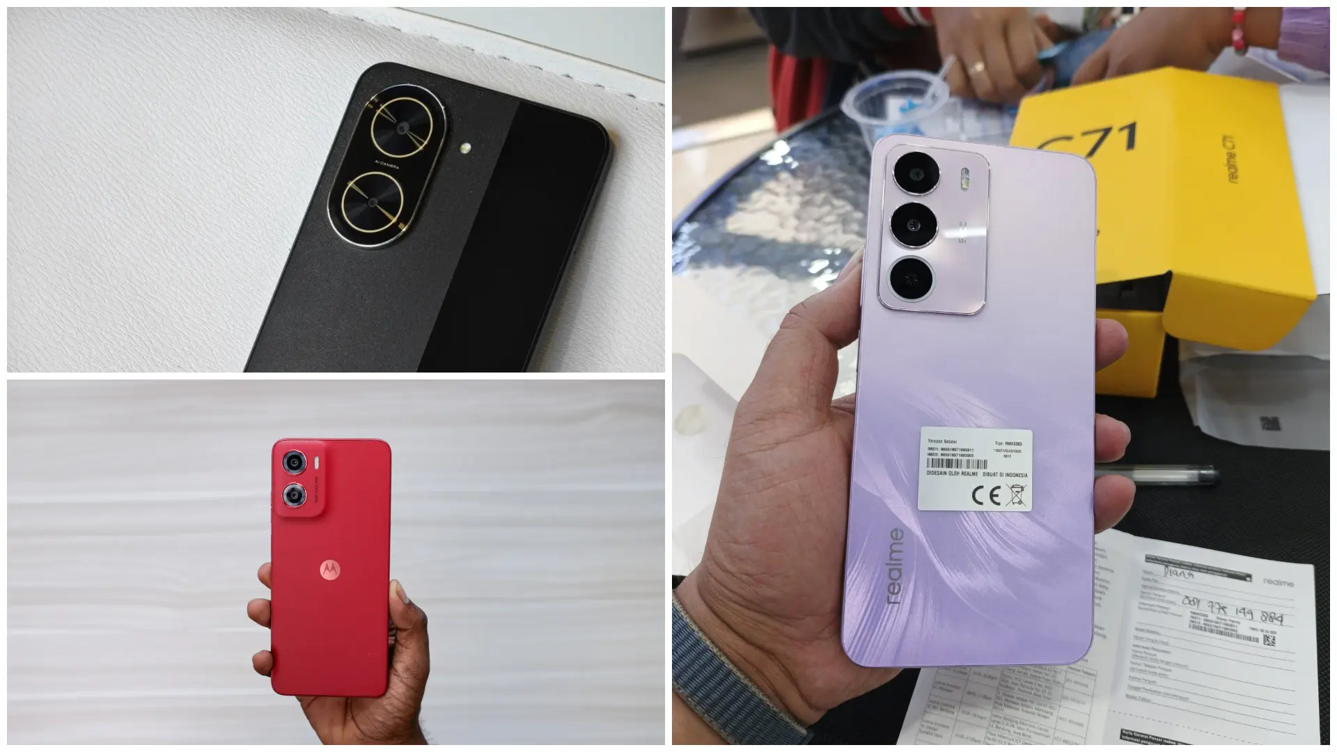POCO C71 vs Moto G05 vs Realme C71 - Which is better