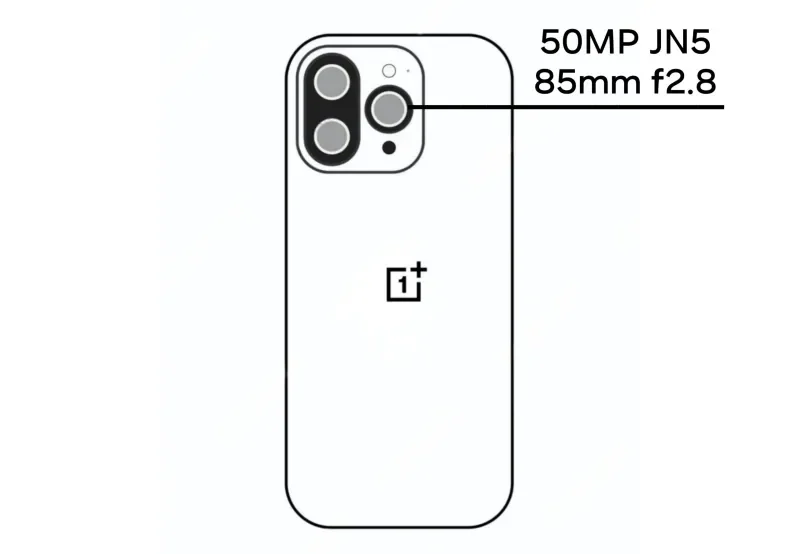 G0FOo-ZWQAIOJWY OnePlus 15 Rear Design leaked with squared-shaped camera bump